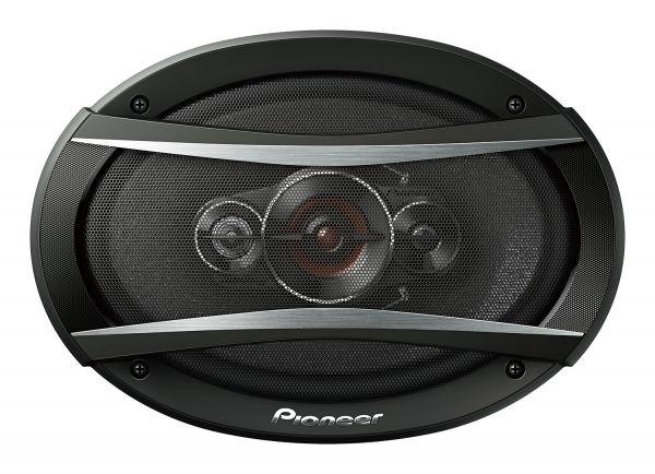 Pioneer TS-A6934i - 15x23cm (6x9 Zoll) 4-Wege-Lautsprecher mit 600 Watt (RMS: 100 Watt)