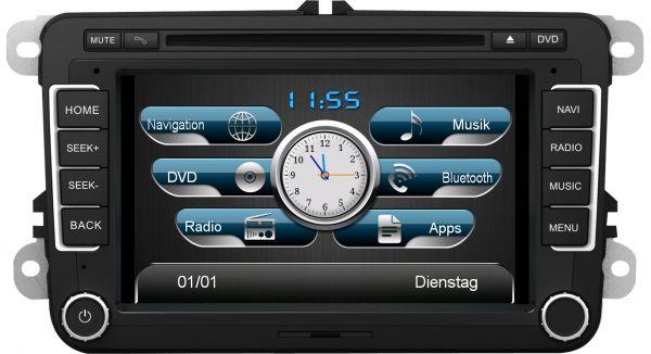 AL-CAR EASINAV Drive 66890 - Navigationssystem für Seat, Skoda, VW