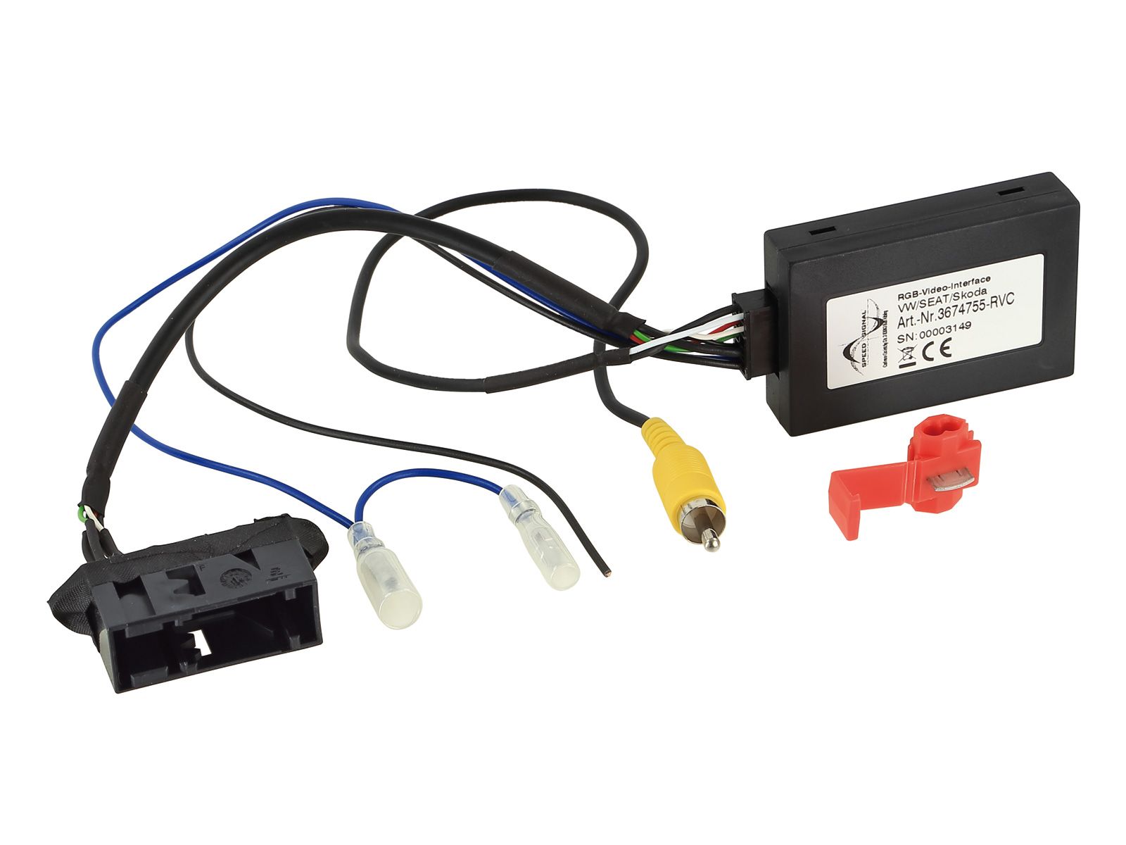 ACV RGB Interface LOW VW OEM Rear View Camera (ab 2009), NTSC