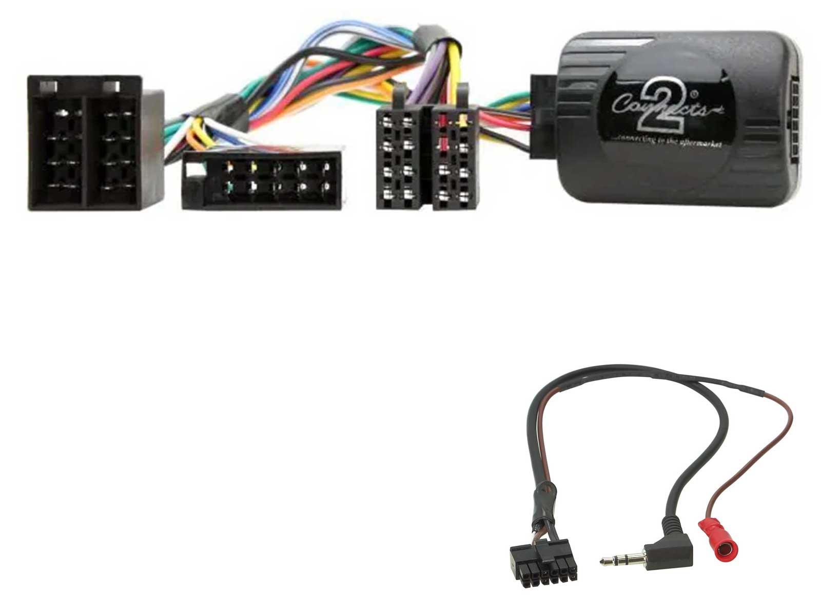 ACV Lenkradadapter f�r Renault Clio, Laguna, 19 (bis 1997) auf JVC - 42-RN-901