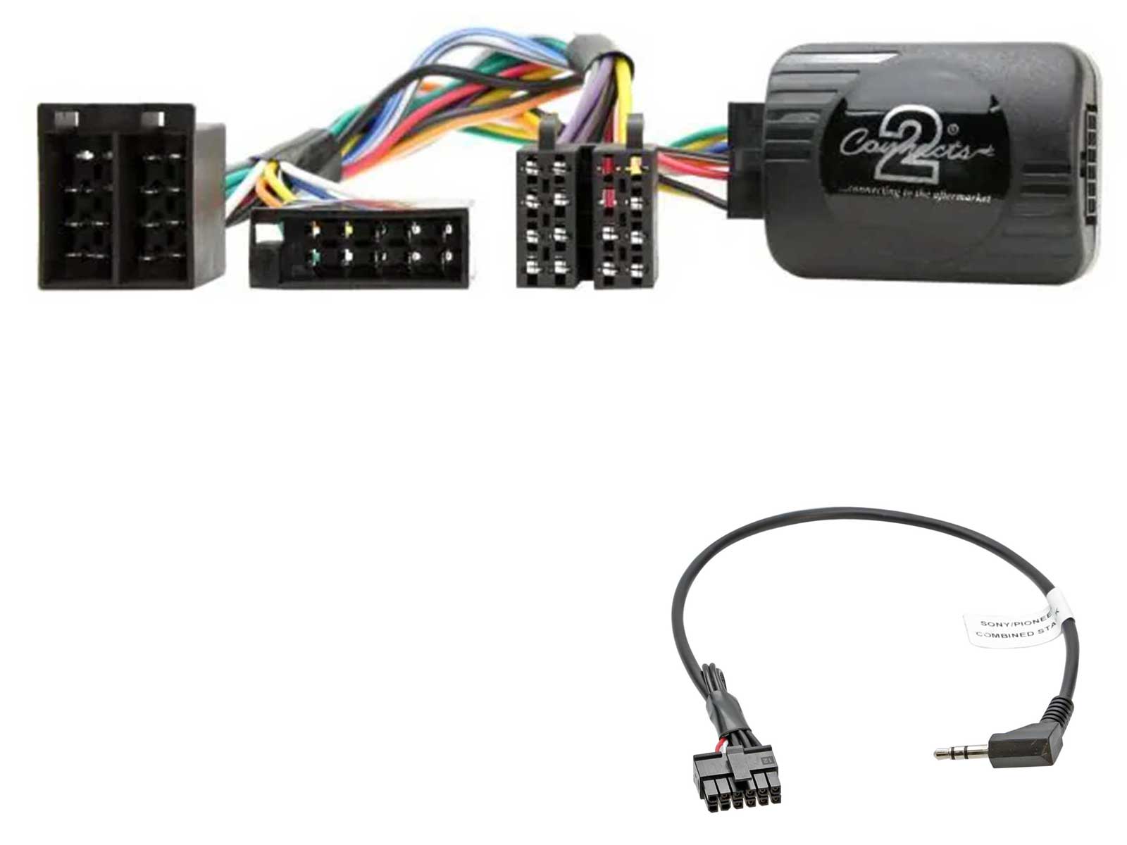 ACV Lenkradadapter f�r Renault Clio, Laguna, 19 (bis 1997) auf Sony - 42-RN-601