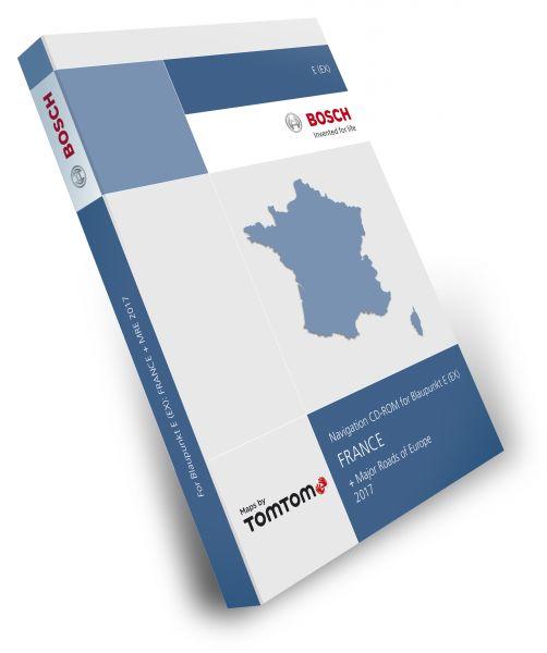 Blaupunkt Tele Atlas TomTom Frankreich TravelPilot E (EX) 2017 (2 CD) + Major Roads of Europe