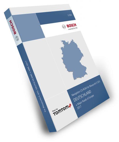 Blaupunkt Tele Atlas TomTom Deutschland TravelPilot E (EX) 2017 (2 CD) + Major Roads of Europe