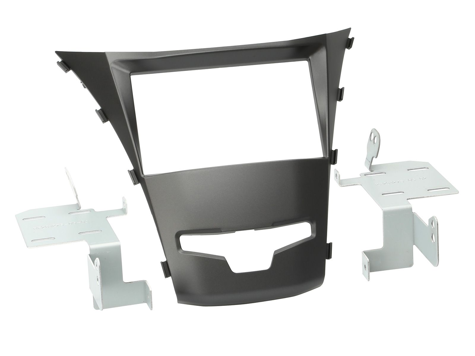 Einbaurahmen f�r Doppel DIN Autoradio in Ssangyong Korando (ab 2013)