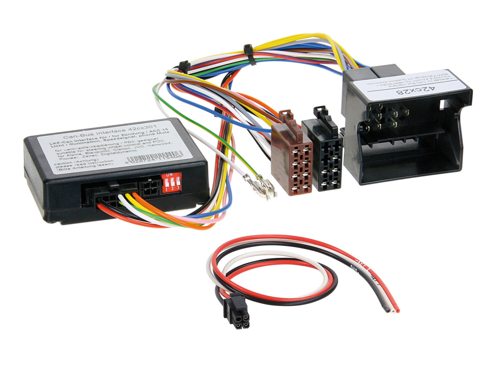 ACV CAN-Bus- / Lenkradadapter fr Porsche Cayenne / 911 / Boxter auf China HU - 42-1323-001