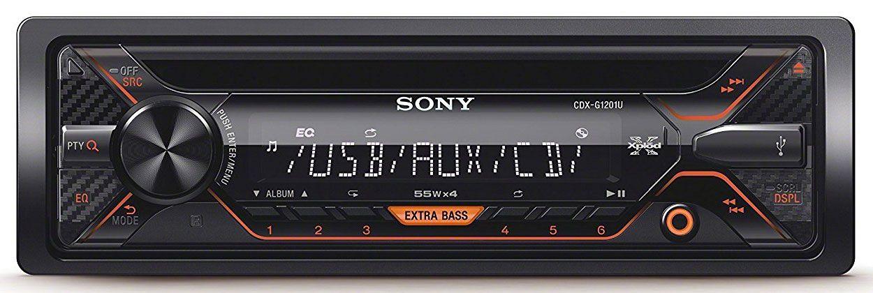 Sony CDX-G1201U - CD/MP3-Autoradio mit USB / AUX-IN