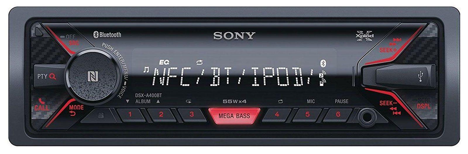 Sony DSX-A400BT / A410BT - MP3-Autoradio mit Bluetooth / USB / iPod / AUX-IN