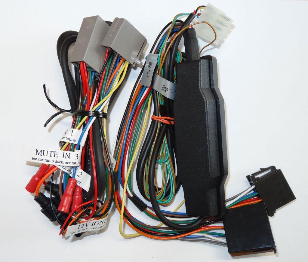 Anschlusskabel Strom und Radiostummschaltung ISO f�r Parrot CK3100 - PI020096AD