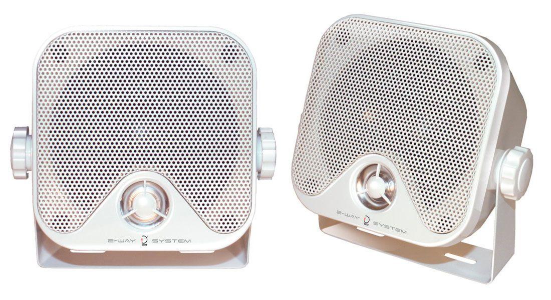 Dietz CX_4MW wei� - Aufbau-Lautsprecher mit 90 Watt (RMS: 45 Watt)