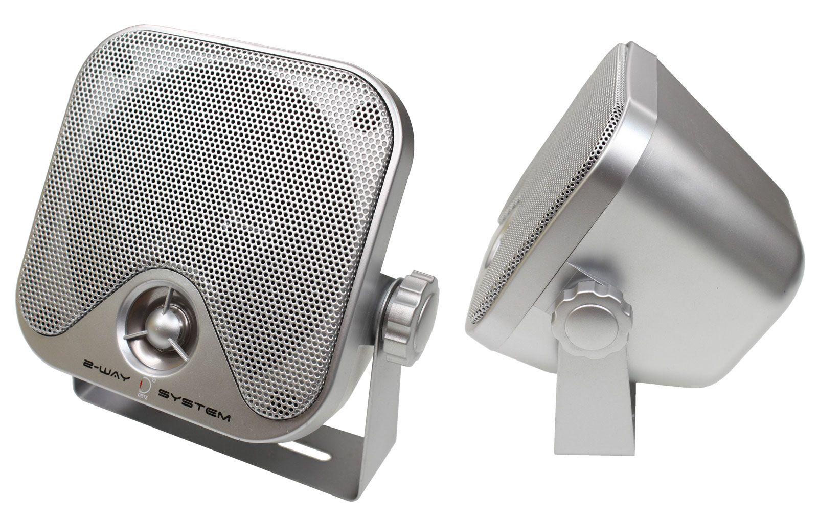 Dietz CX_4MG grau - Aufbau-Lautsprecher mit 90 Watt (RMS: 45 Watt)