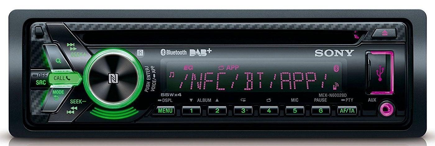 Sony MEX-N6002BD - CD/MP3-Autoradio mit Bluetooth / DAB / USB / iPod / AUX-IN