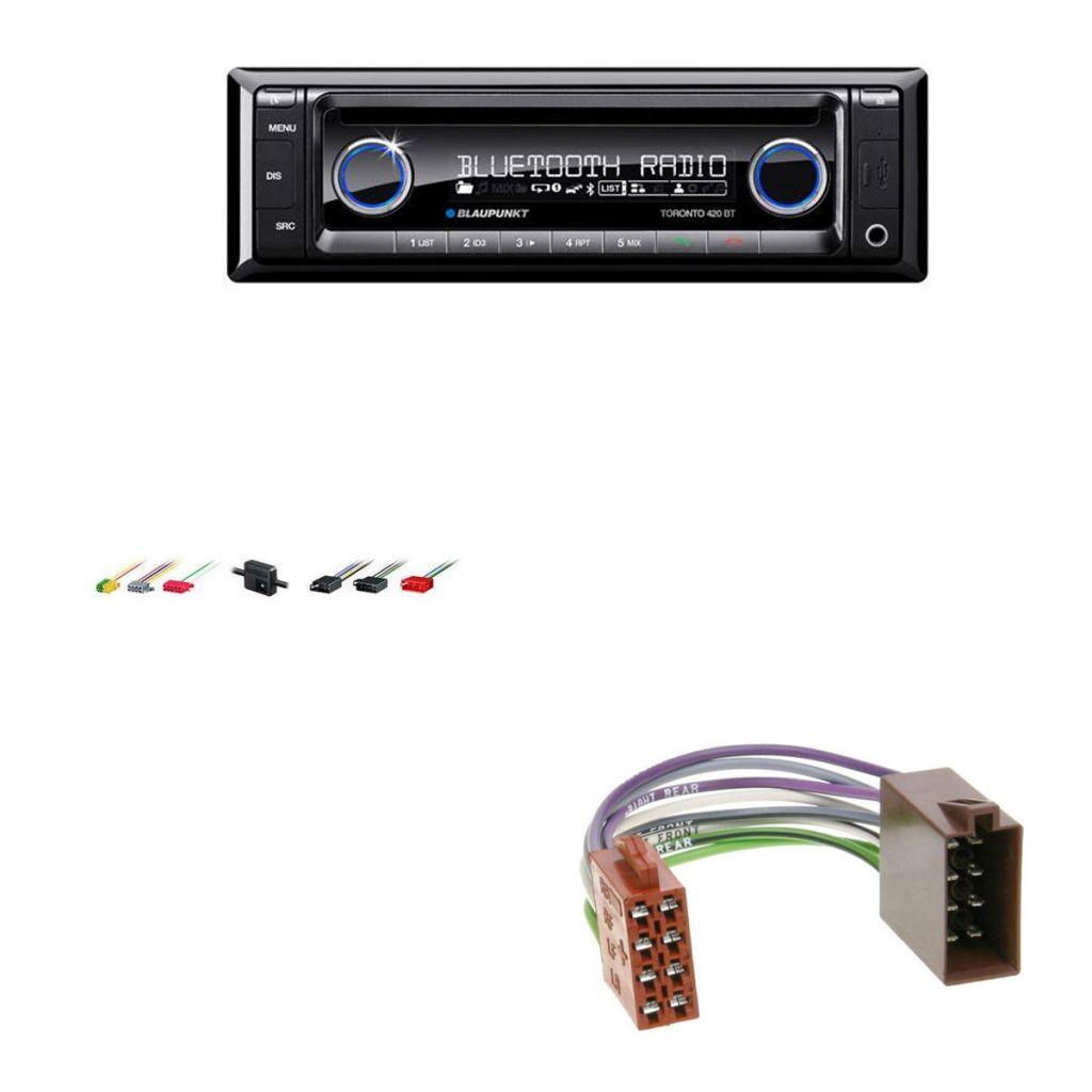 Blaupunkt CD/MP3-Autoradio mit Bluetooth / Lenkradsteuerung f�r Opel Astra, Omega, Vectra, Zafira