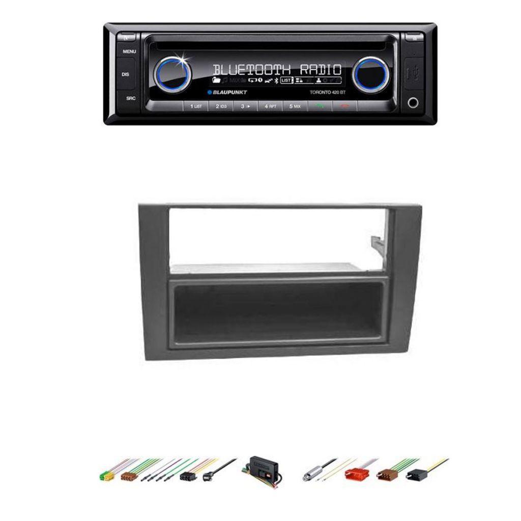 Blaupunkt CD/MP3-Autoradio mit Bluetooth / Lenkradsteuerung f�r Audi A4 (2001-2008) - ISO, Symphony