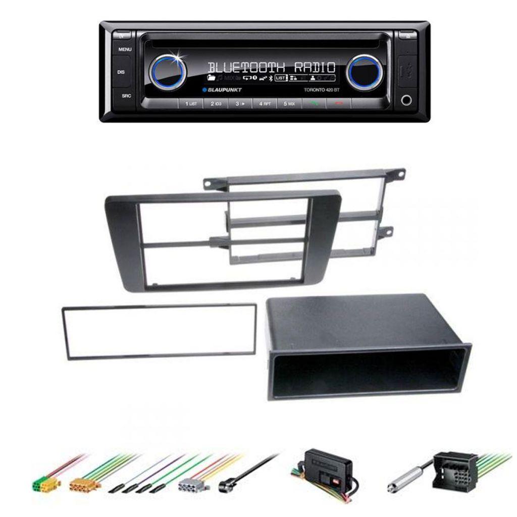 Blaupunkt CD/MP3-Autoradio mit Bluetooth / Lenkradsteuerung f�r Skoda Octavia II - Quadlock