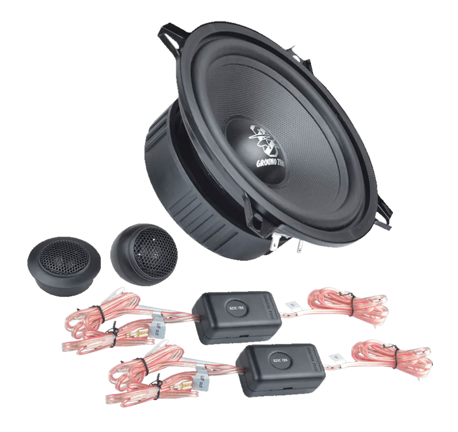 Ground Zero GZIC 13X - 13 cm 2-Wege-Lautsprecher mit 140 Watt (RMS: 90 Watt)
