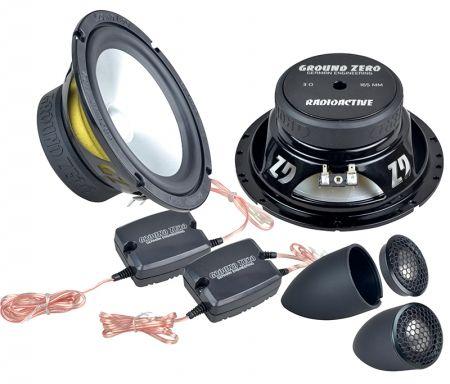 Ground Zero GZRC 165AL-IV - 16,5 cm Komponenten-Lautsprecher mit 190 Watt (RMS: 120 Watt)