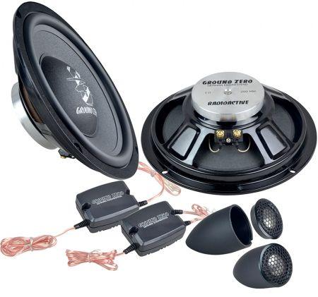 Ground Zero GZRC 200NEO-IV - 16,5 cm Komponenten-Lautsprecher mit 170 Watt (RMS: 110 Watt)