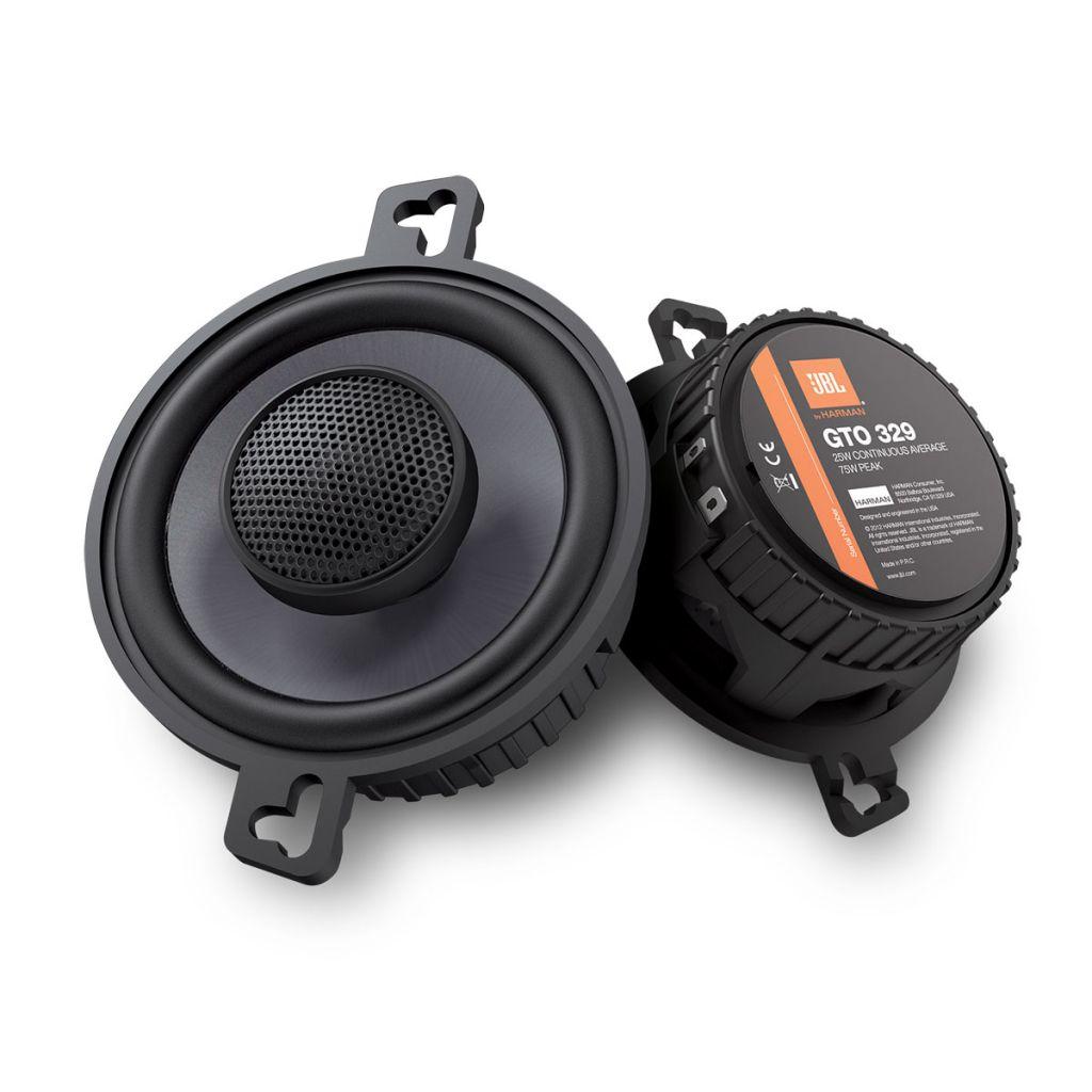 JBL GTO329 - 8,7 cm 2-Wege-Lautsprecher mit 75 Watt (RMS: 25 Watt)