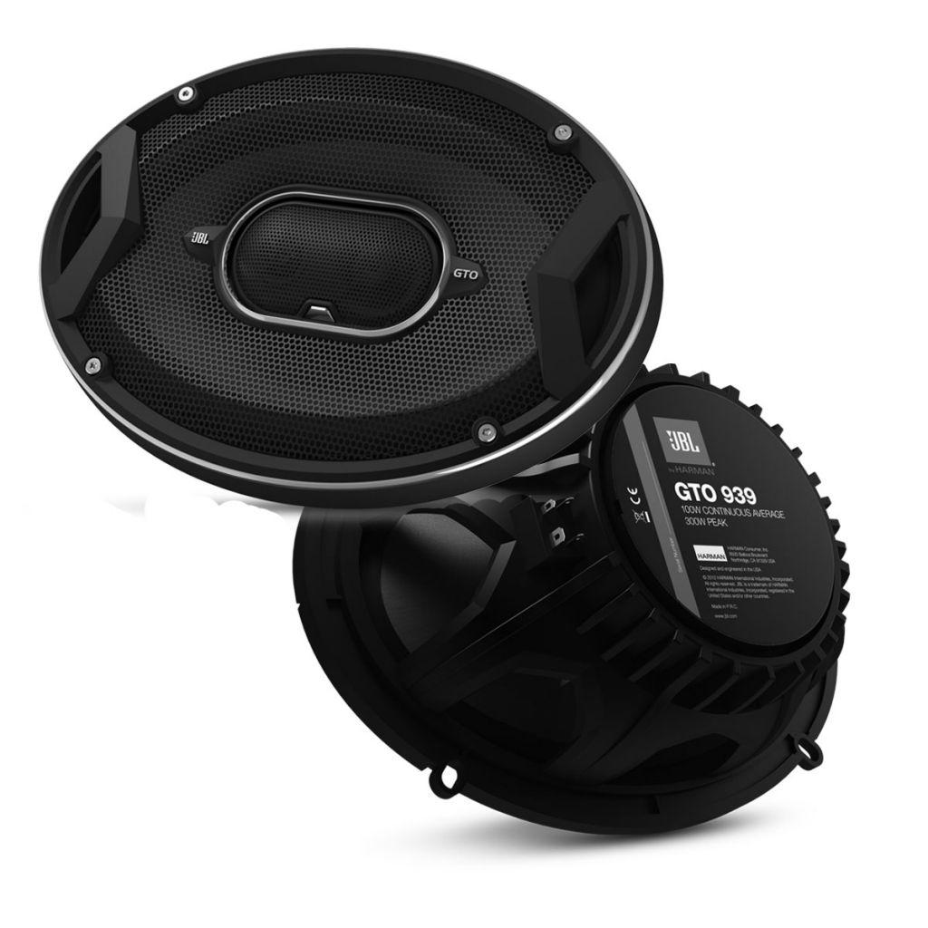 JBL GTO939 - 15x23cm (6x9 Zoll) 3-Wege-Lautsprecher mit 300 Watt (RMS: 100 Watt)