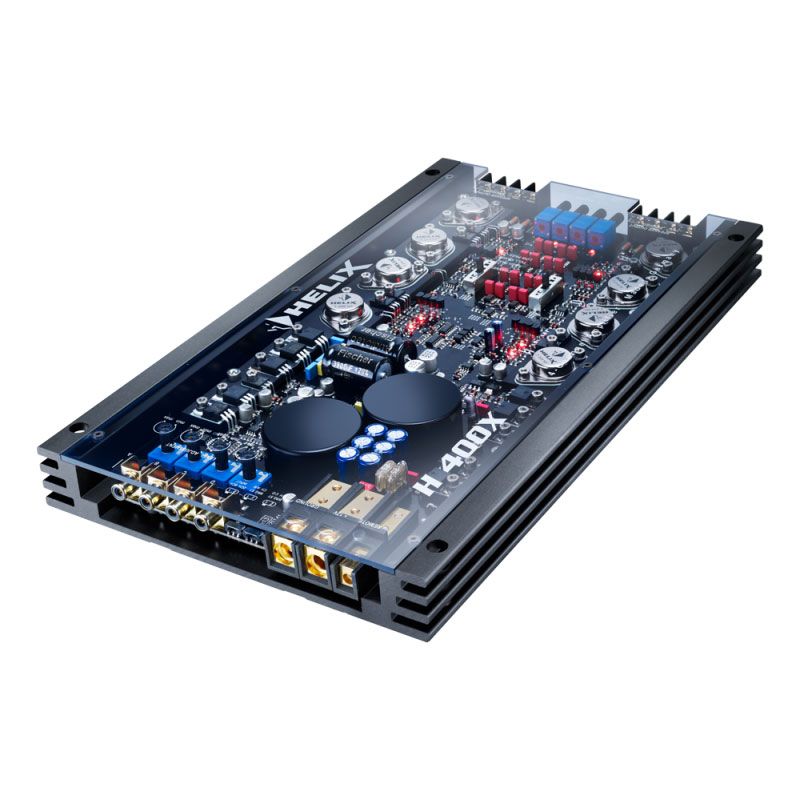 HELIX H 400X - 4/2-Kanal Endstufe mit 1000 Watt (RMS: 500 Watt)