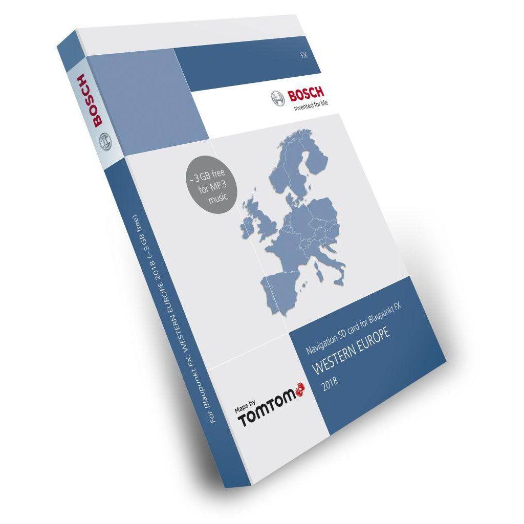 Blaupunkt Tele Atlas TomTom Europa Paket FX 2018 - SD-Karte 8 GB