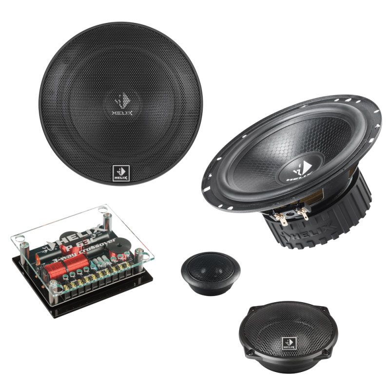 HELIX P 63C - 16,5 cm Komponenten-Lautsprecher mit 250 Watt (RMS: 125 Watt)