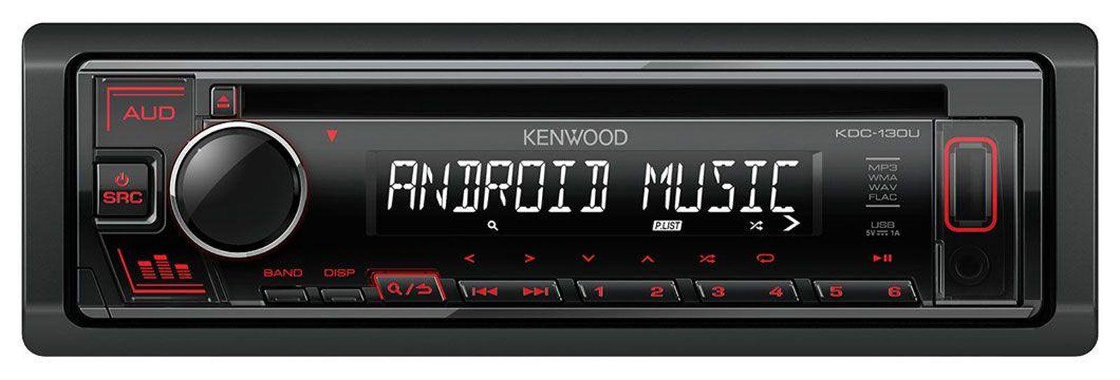 Kenwood KDC-120UR - CD/MP3-Autoradio mit USB / AUX-IN