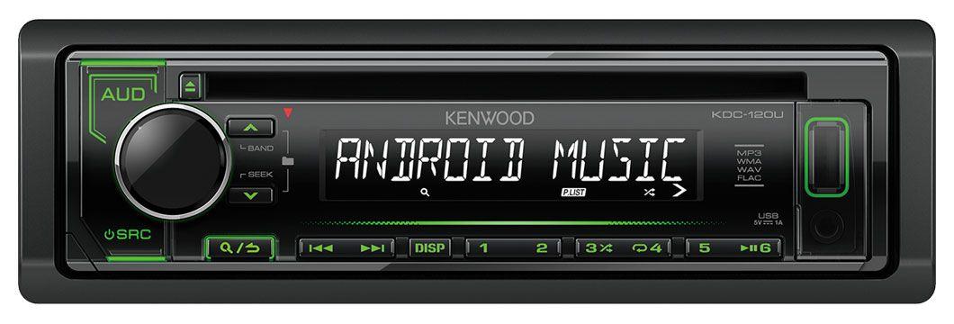 Kenwood KDC-120UG - CD/MP3-Autoradio mit USB / AUX-IN