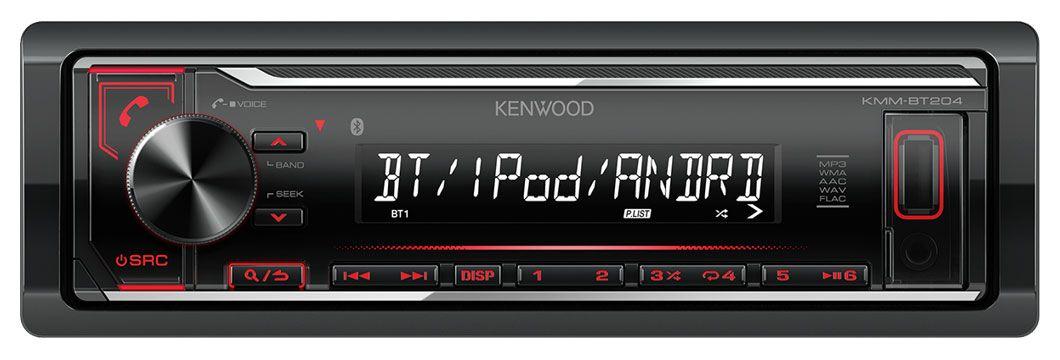 Kenwood KMM-BT204 - MP3-Autoradio mit Bluetooth / USB / iPod / AUX-IN