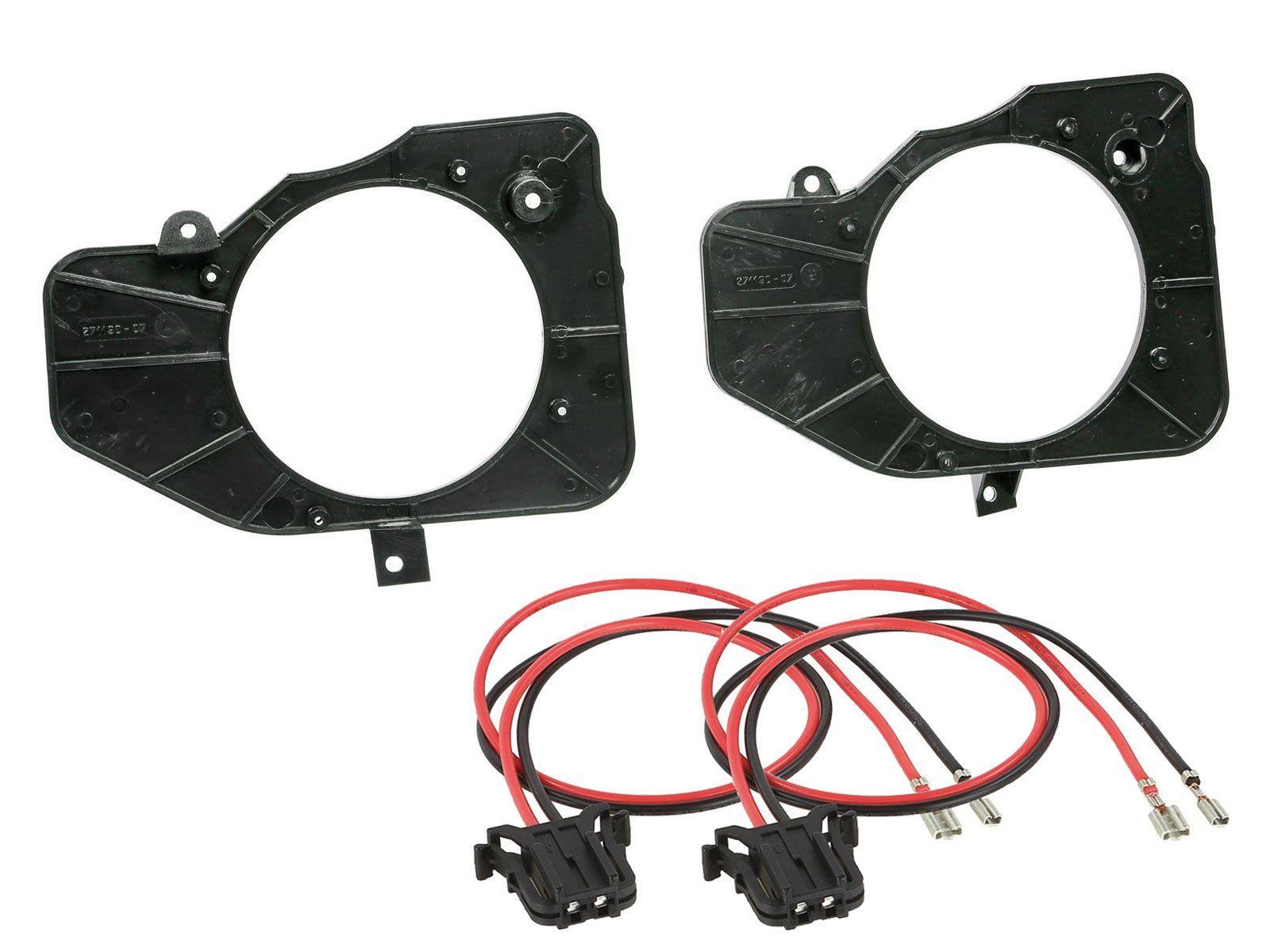 Lautsprechereinbauset f�r Mercedes C-Klasse (W202) T-Modell - 130 mm - Heckablage