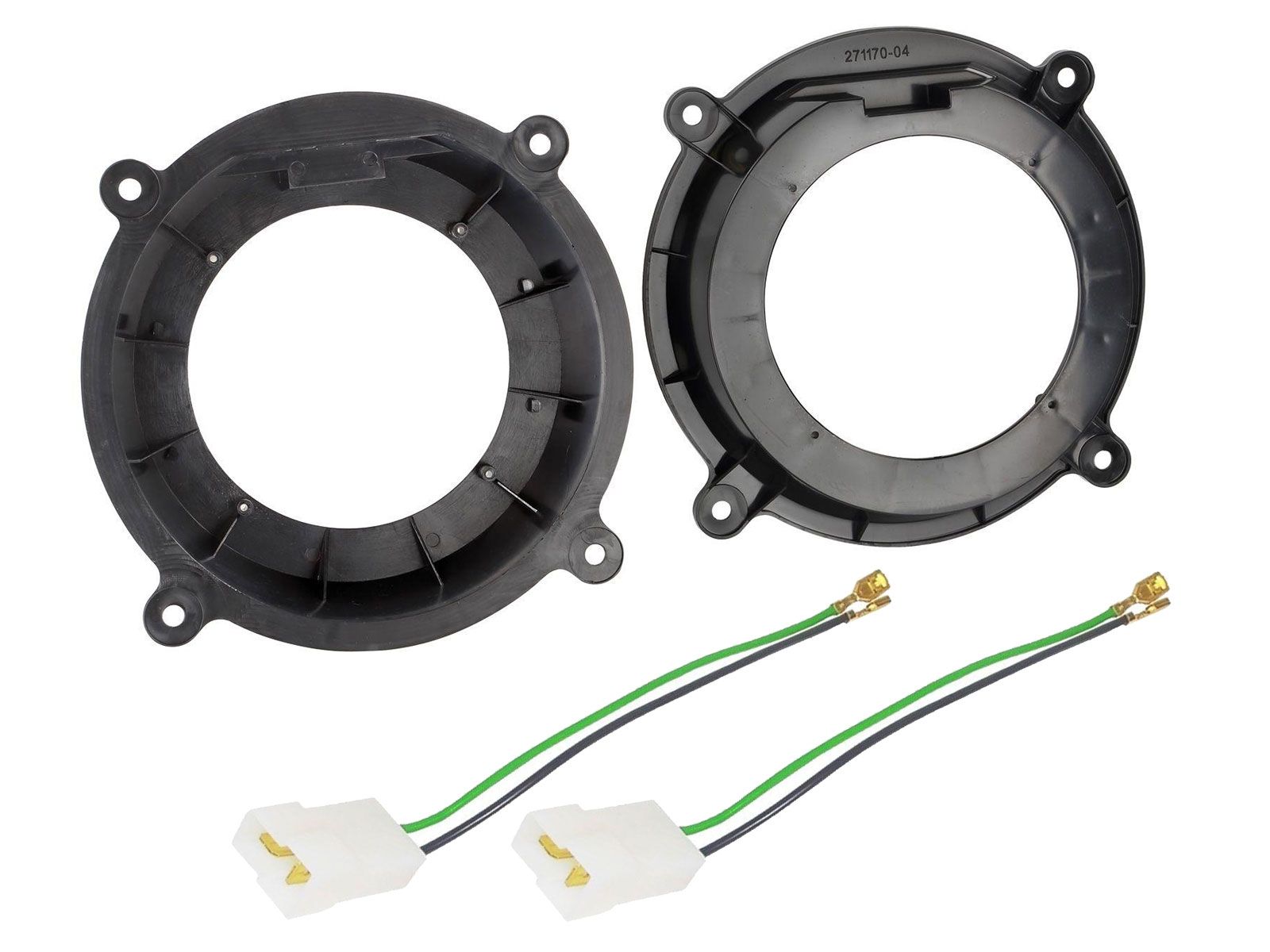 Lautsprechereinbauset f�r Mazda 3 (BM, ab 2013) - 165 mm - Frontt�r