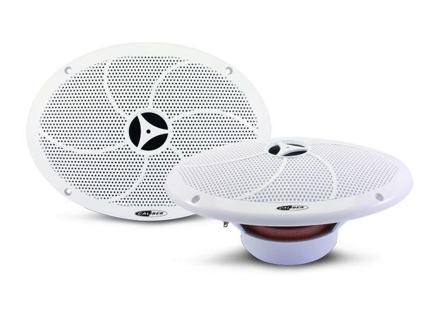 Caliber CSM9 Marine - 15x23 cm (6x9 Zoll) 2-Wege-Lautsprecher mit 250 Watt (RMS: 60 Watt)