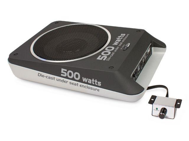 Caliber BC108US - 20 cm Aktiv Subwoofer mit 500 Watt (RMS: 100 Watt)
