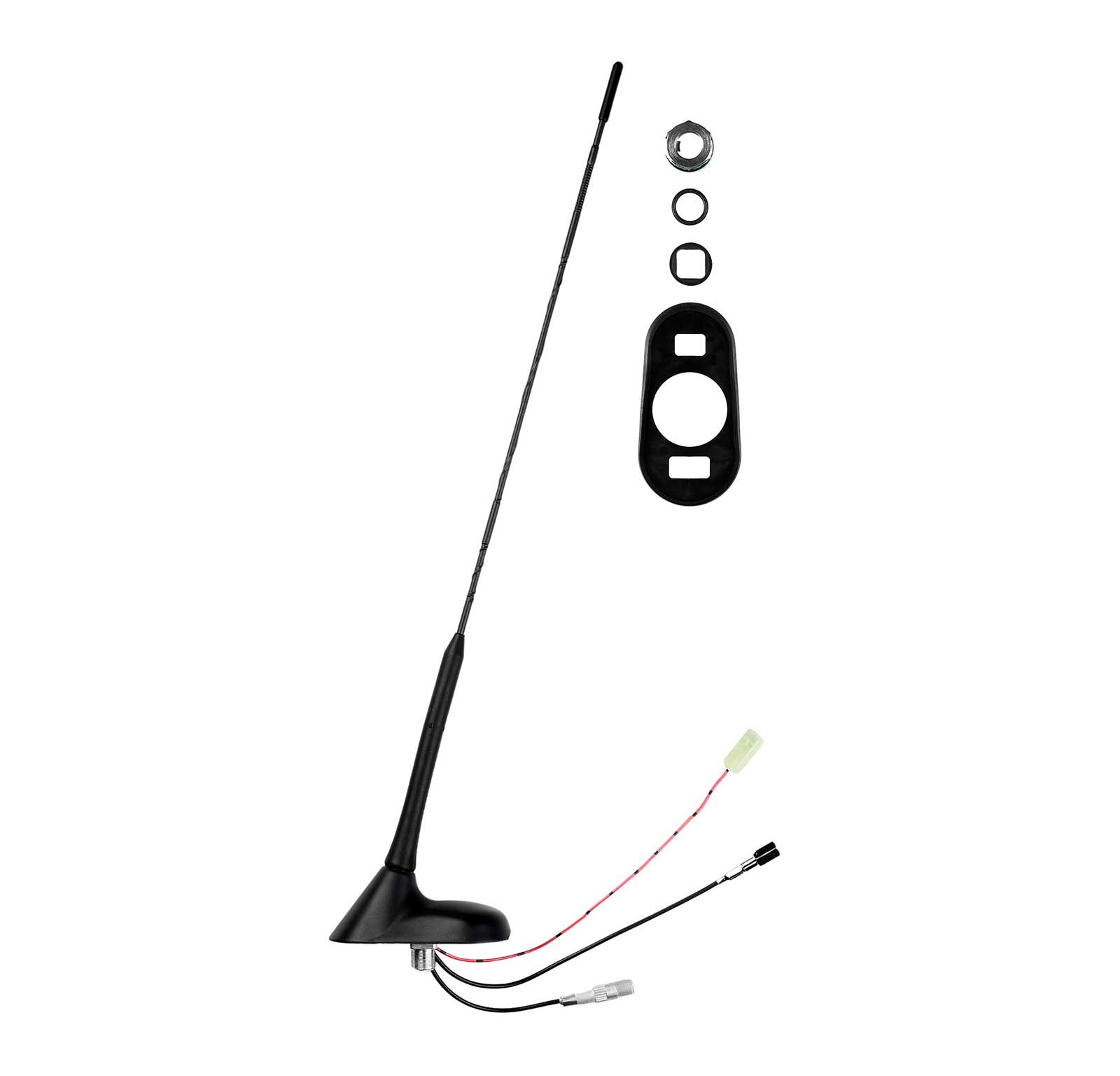 Antenne Bad Blankenburg - Kombiflexantenne, TETRA (380-410 MHz), AM/FM aktiv - 2107.01