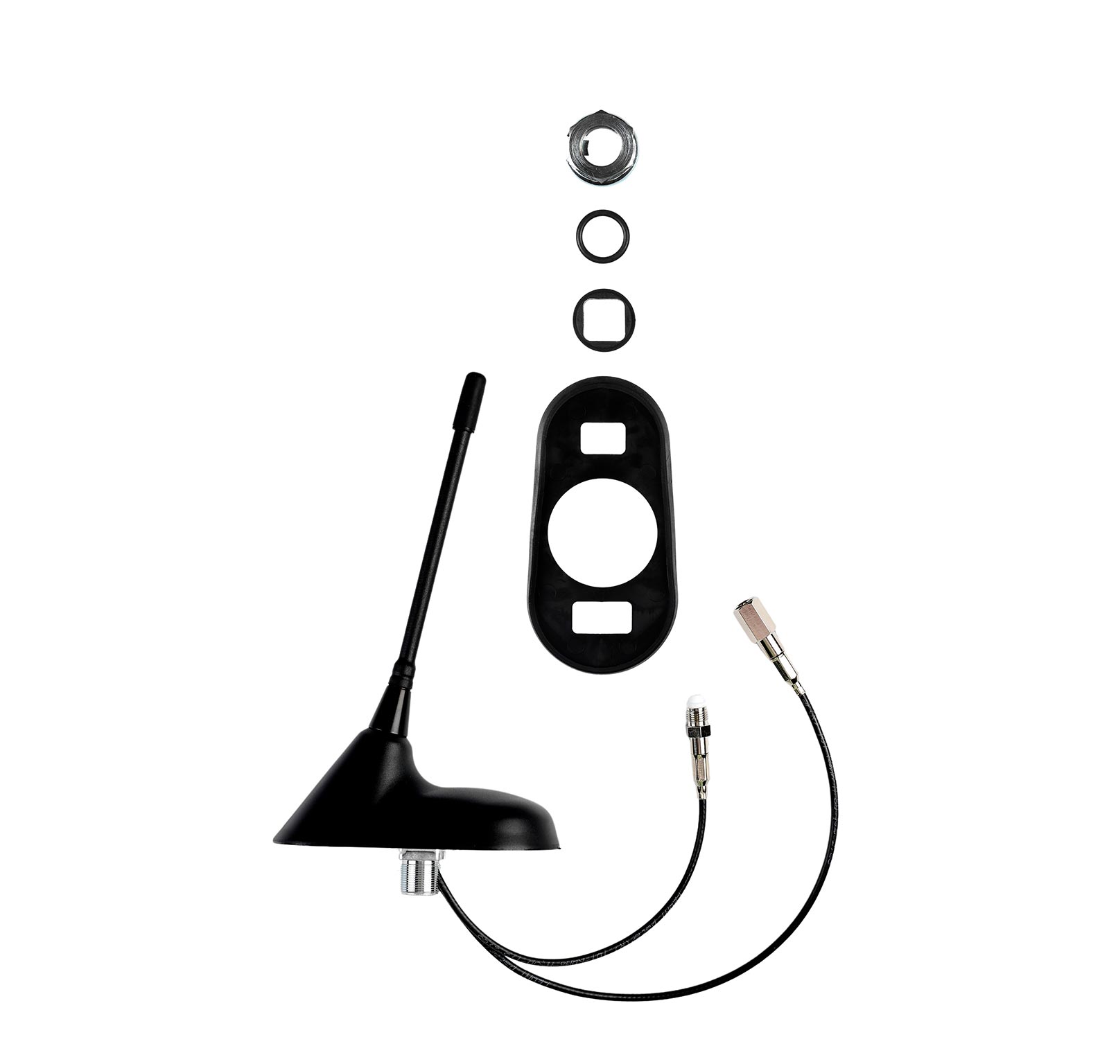 Antenne Bad Blankenburg - Dachantenne, TETRA (380-430MHz), GPS aktiv, FME - 3786.01