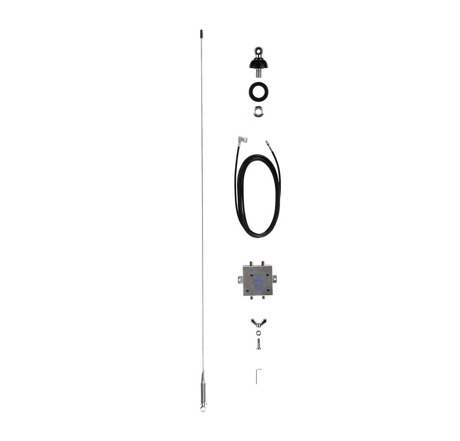 Antenne Bad Blankenburg - Aufbauantenne, TETRA, Gelenk, TETRA Weiche - 4298.01