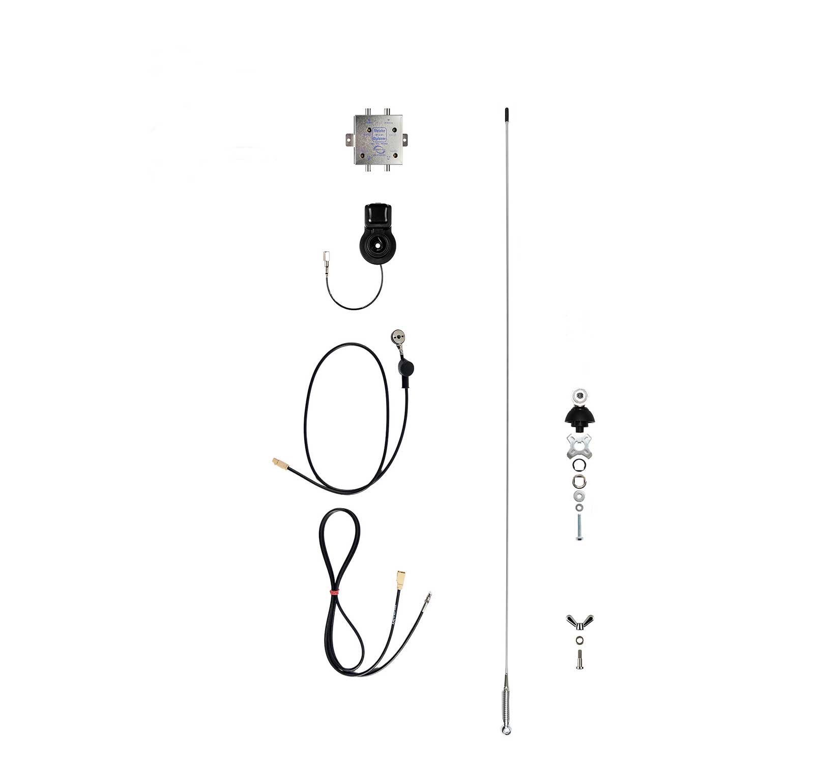 Antenne Bad Blankenburg - Aufbauantenne, TETRA, GPS, Gelenk, TETRA Weiche - 4299.01