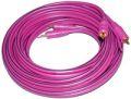 AIV Cinchkabel 2-Kanal Stereo - 1,5 m - brombeer-rot - 630488