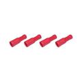 AIV 530761 Rundsteckh�lsen - rot - 0,5 / 1,0 qmm - 4 St�ck