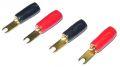 AIV 650221 Gabelkabelschuh - M3 - Set - 6 qmm - 4 St�ck