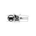 Brodit ProClip - Fahrzeughalterung - BMW 3er (316-328) E36 (91-98) - 852043