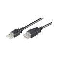 USB Verl�ngerungskabel HiSpeed 2.0 - Typ A Buchse auf A Stecker - 3,0 m