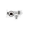Brodit ProClip - Fahrzeughalterung - Citroen C4 (05-10) - 803579