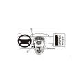 Brodit ProClip - Fahrzeughalterung - Citroen Xsara Picasso (00-06) - 853026