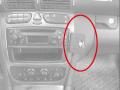 Brodit ProClip - Fahrzeughalterung - Mercedes C-Klasse 180-320 (00-06) - 852812