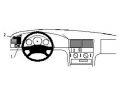 Brodit ProClip - Fahrzeughalterung - Mercedes C-Klasse 180-320 (93-99) - 802345