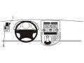 Brodit ProClip - Fahrzeughalterung - Mercedes V-Klasse / Vito (99-03) - 802988