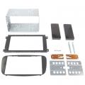 Einbaurahmen Komplett Set f�r Doppel DIN Autoradio in Ford Focus / Mondeo / C-Max (ab 2007) anthraz.