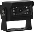 Ampire KC201-PAL Farb-Einbaukamera, PAL, IR-Beleuchtung, Aufbau, 6 LEDs, gespiegelt