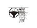 Brodit ProClip - Fahrzeughalterung - VW Golf V 5 (07-09) / Jetta (06-10) - 853689
